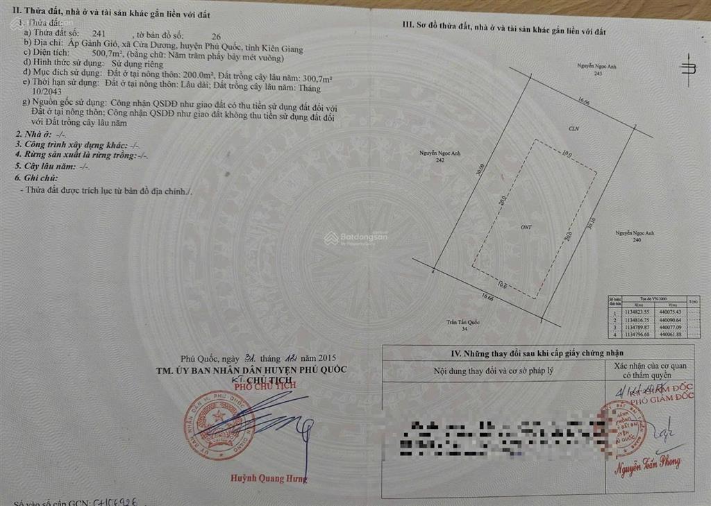 Bán khu căn hộ dịch vụ 500m2 ở búng gội. có sẵn 10 căn hộ, doanh thu 110 tr/tháng. cách biển 1.5km