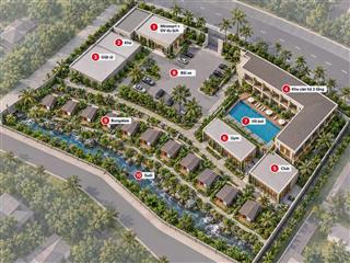 Bán 2618m2 khu phố tây ông lang, mặt tiền khủng 60m. làm resort quá đẹp. giá giảm shock chỉ 9.9 tỷ