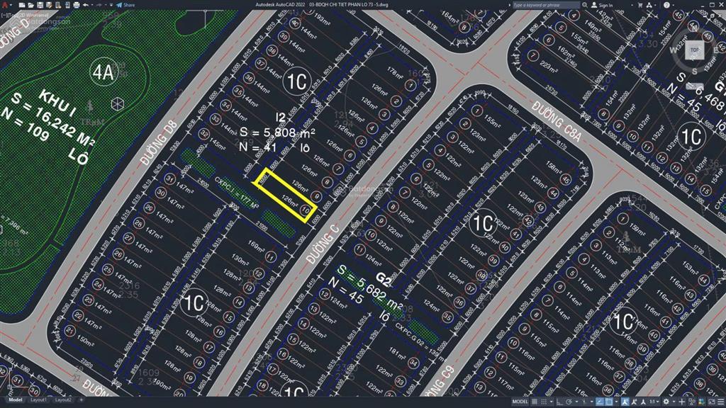 Bán lô góc cạnh vườn hoa 126m2 khu tái định cư suối lớn. vườn hoa rộng 500m2 như sân vườn nhà mình.
