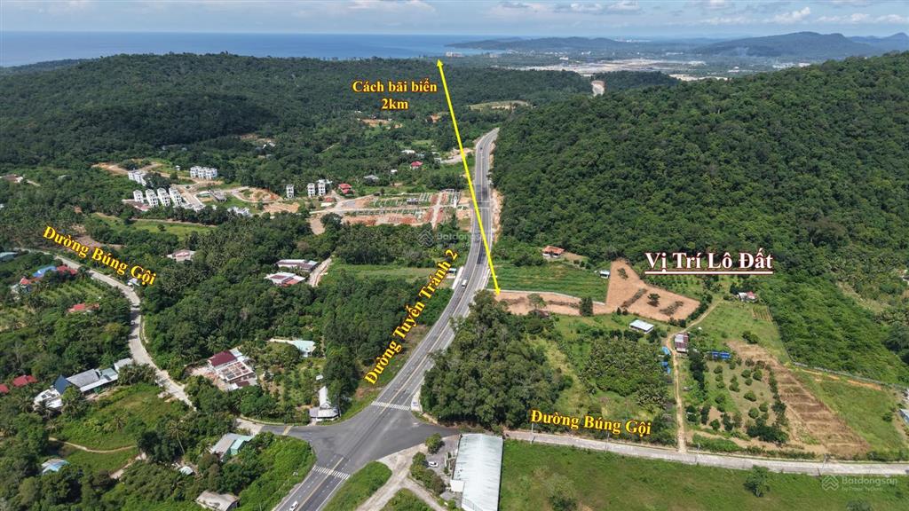 Bán 3500m2 đất đồi cao, view đẹp. ngay búng gội giao đường tuyến tránh 2, làm khu villas cực kỳ đẹp