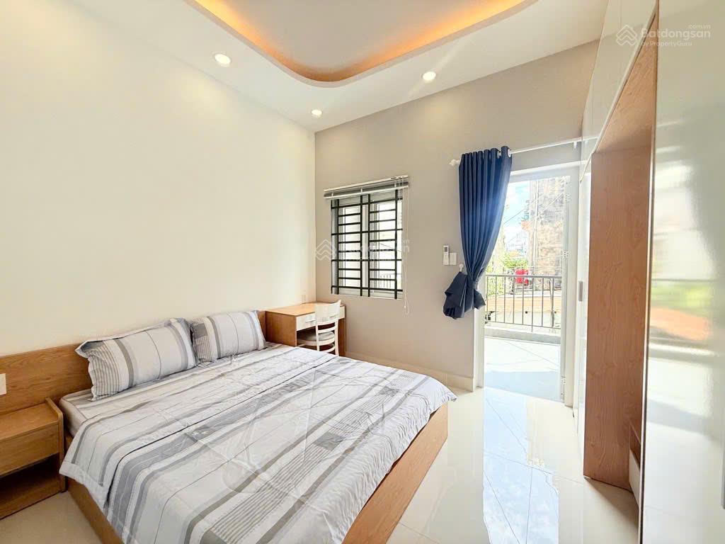 Bán chdv hẻm 8m nơ trang long  p12, (5x18m) 6 tầng 15pn có pccc, nhà mới 80tr/th