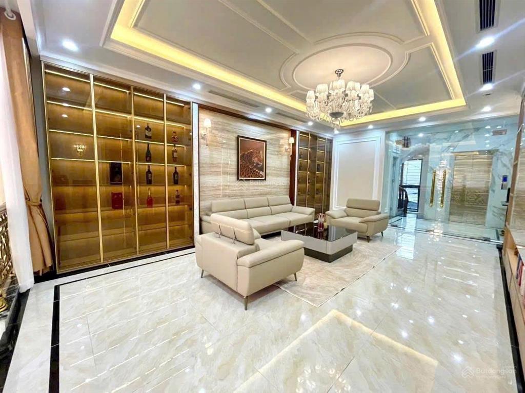 Phân lô quân đội 918, 85m2, mt5m, 27 tỷ, 7 tầng thang máy, full nội thất, sân golf long, siêu phẩm