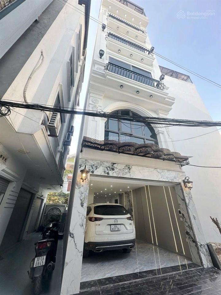 11.9 tỉ, đàm quang trung, 45m2, 6 tầng thang máy, ôtô đỗ cổng, 100m ra đường cổ linh, cầu vĩnh tuy