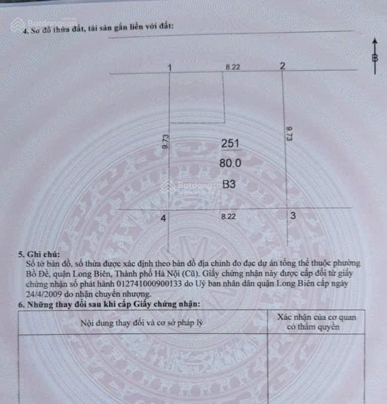 Hồng tiến, long biên, 32,8 tỉ, mt8,2m, nhà 5 tầng, phân lô ô tô tránh