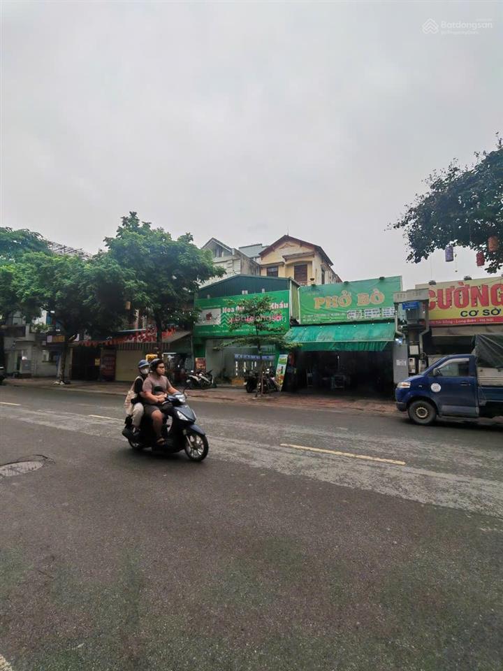 Bán nhà mặt phố sài đồng, 85m2, mt6m, 35,5 tỷ