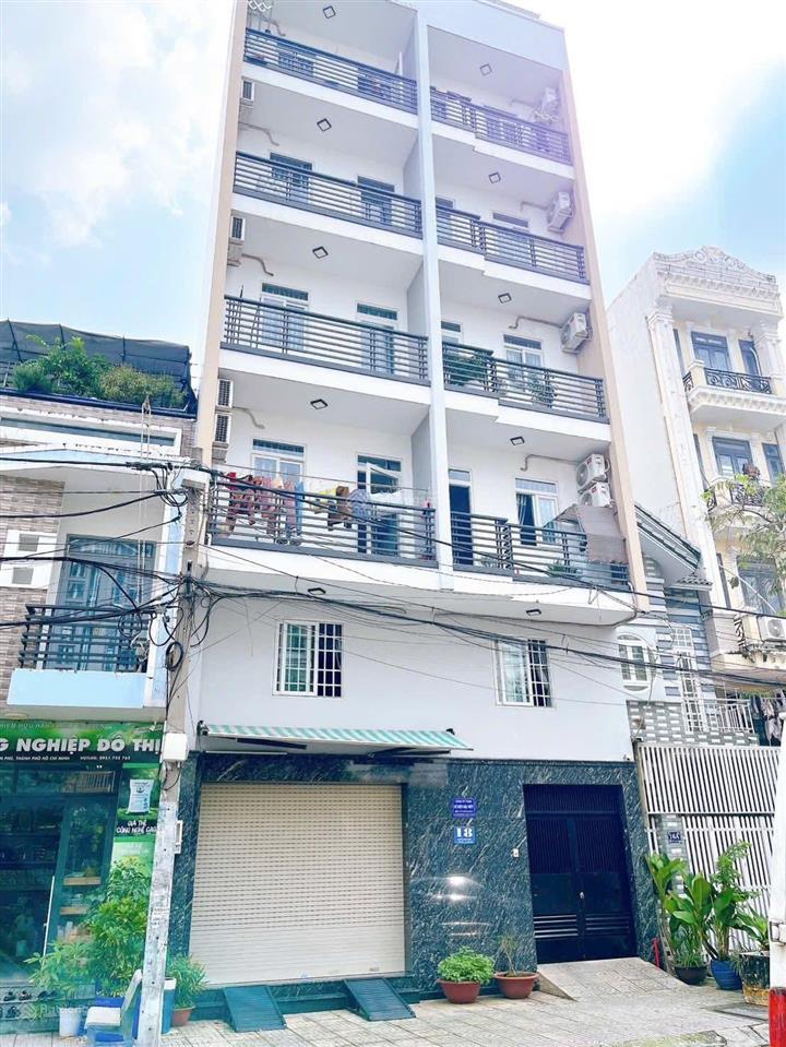 Bán toà nhà căn hộ dịch vụ 8x19 m,full nội thất gồm 24 p có doanh thu 150 tr/th giá 34 tỷ tl!