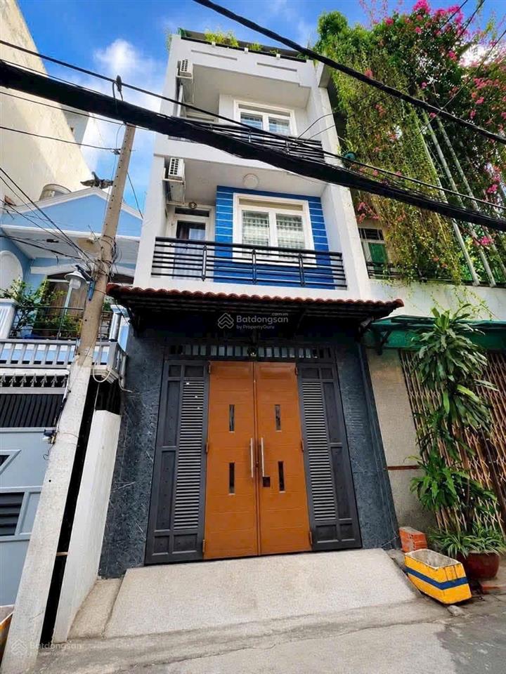 Nhà đẹp hẻm xe hơi thông vườn lài 4x12,5m, 3 lầu, giá 7,2 tỷ!