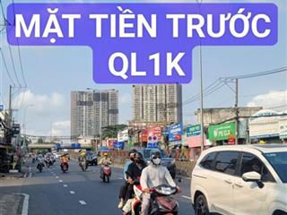 Ngộp bank  nhà mặt tiền ql1k , dt 177m2 , đã giảm 700tr , ngay cầu vượt linh xuân, nhanh mới kịp