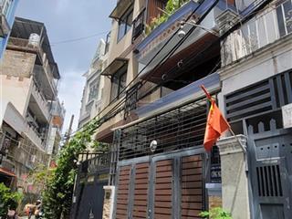 Hẻm ôtô đậu cửa, nhà 4 lầu mới đẹp , vào ở ngay, sát rạch xuyên tâm nguyễn xí, bình lợi