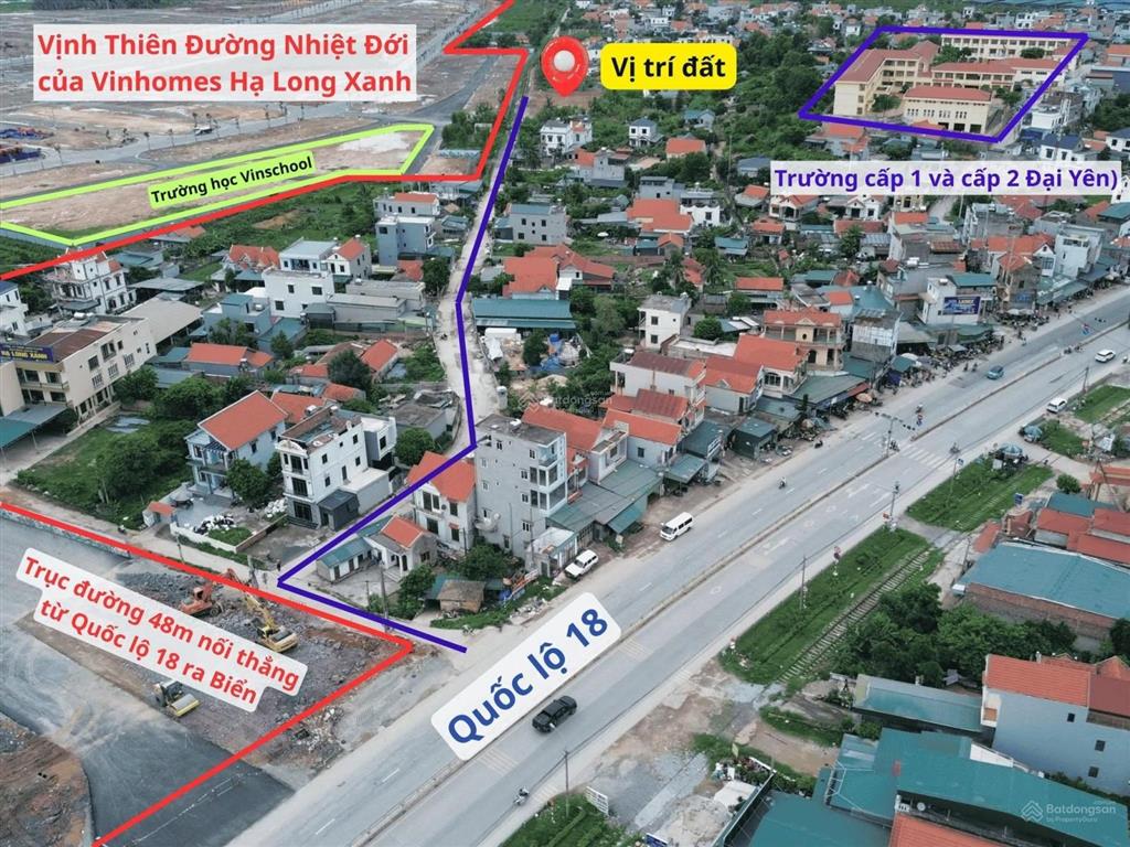 Đất nền giá tốt, thích hợp để ở, cho thuê kinh doanh, lõi trung tâm hạ long xanh