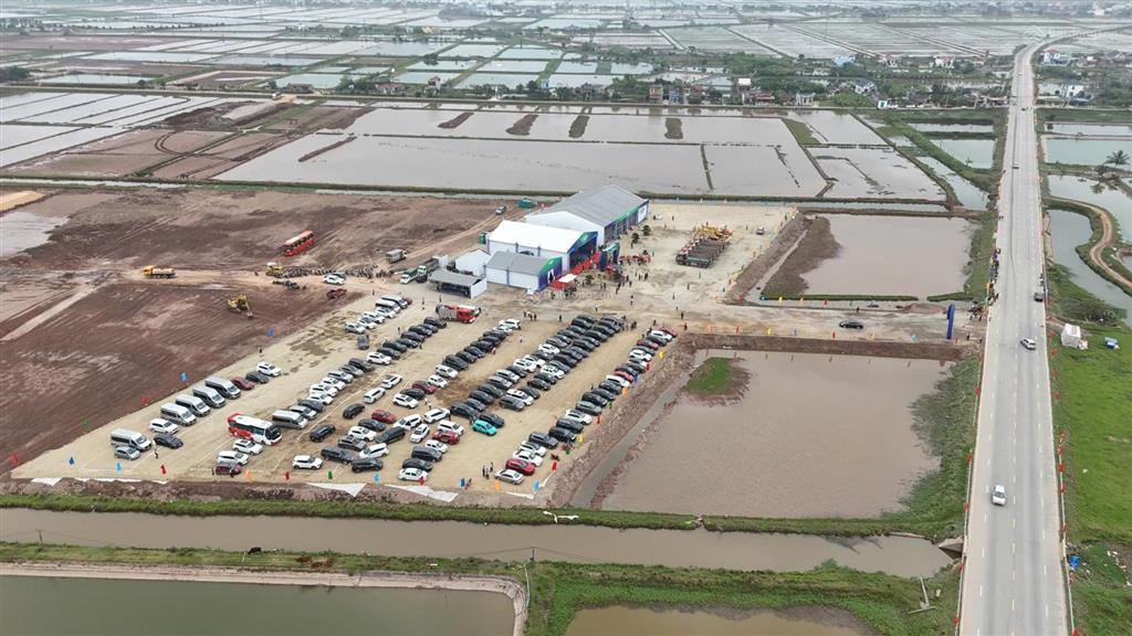 Bán nhanh lô đất 128m, tt quất lâm, nam định. gần kcn vsip, gần quảng trường biển, kinh doanh ngay