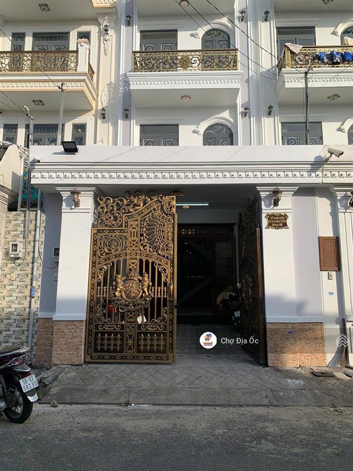 Bán nhà phố xây mới hoàn thiện 5x22m, 5pn 5wc mặt tiền đường xuân thới 10, xuân thới đông, hóc môn