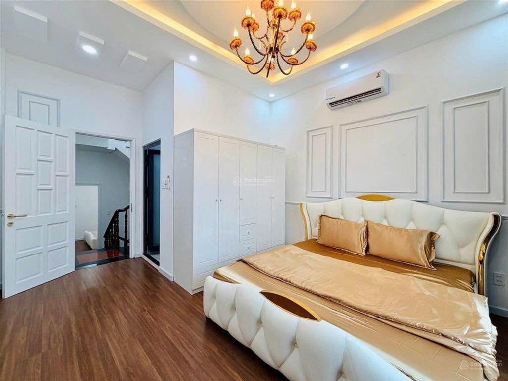60m2 5 tầng 5pn khép kín hẻm xe hơi thông khu bàn cờ đẹp  full nội thất sổ vuông vức nhỉnh 8đ