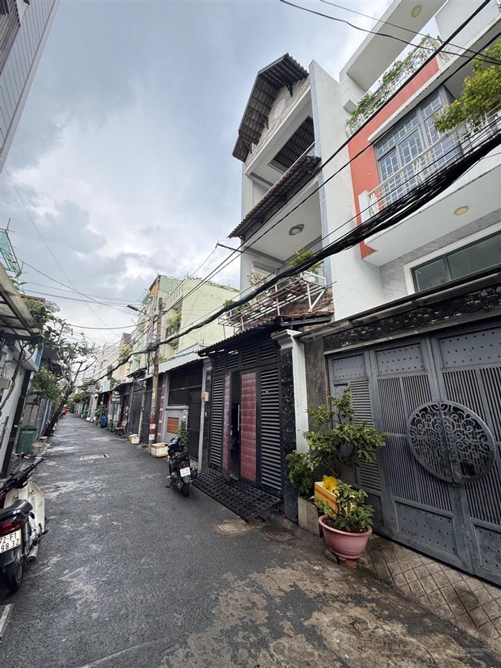 91m2 4 tầng 6 phòng ngủ khu dân cư nhà đẹp sát tân bình hẻm xe hơi