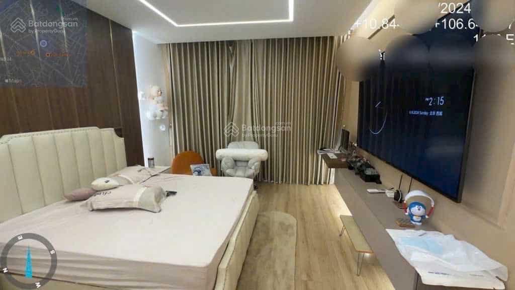 Hxh rộng quang trung, p8, gv gần emart, sân bay tsn,sân golf, 74m2,dtsd 300m2, 4*18,5m 5 tầng btct