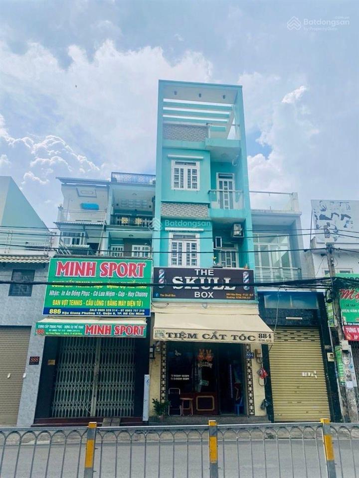 Mặt tiền hậu giang kinh doanh nhộn nhịp bán gấp hạ giá4 tầng btct chắc chắc dọn vào ở ngay