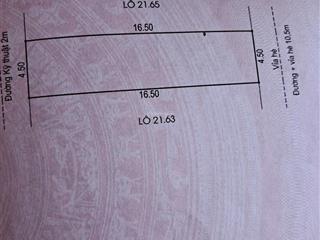 Bán lô đất đẹp vạn lộc view vườn hoa!