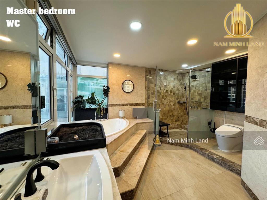 Phòng kinh doanh  bán penthouse saigon pearl 220m² 3 phòng ngủ view sông & landmark 81 giá 27.5 tỷ