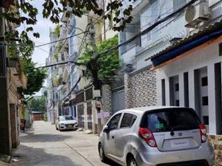 Nhà mới đẹp, ở ngay  hẻm xe hơi đỗ cửa, 4 tầng, 4x14m, vuông, lê văn sỹ, p12, quận 3  chỉ 12.2 tỷ