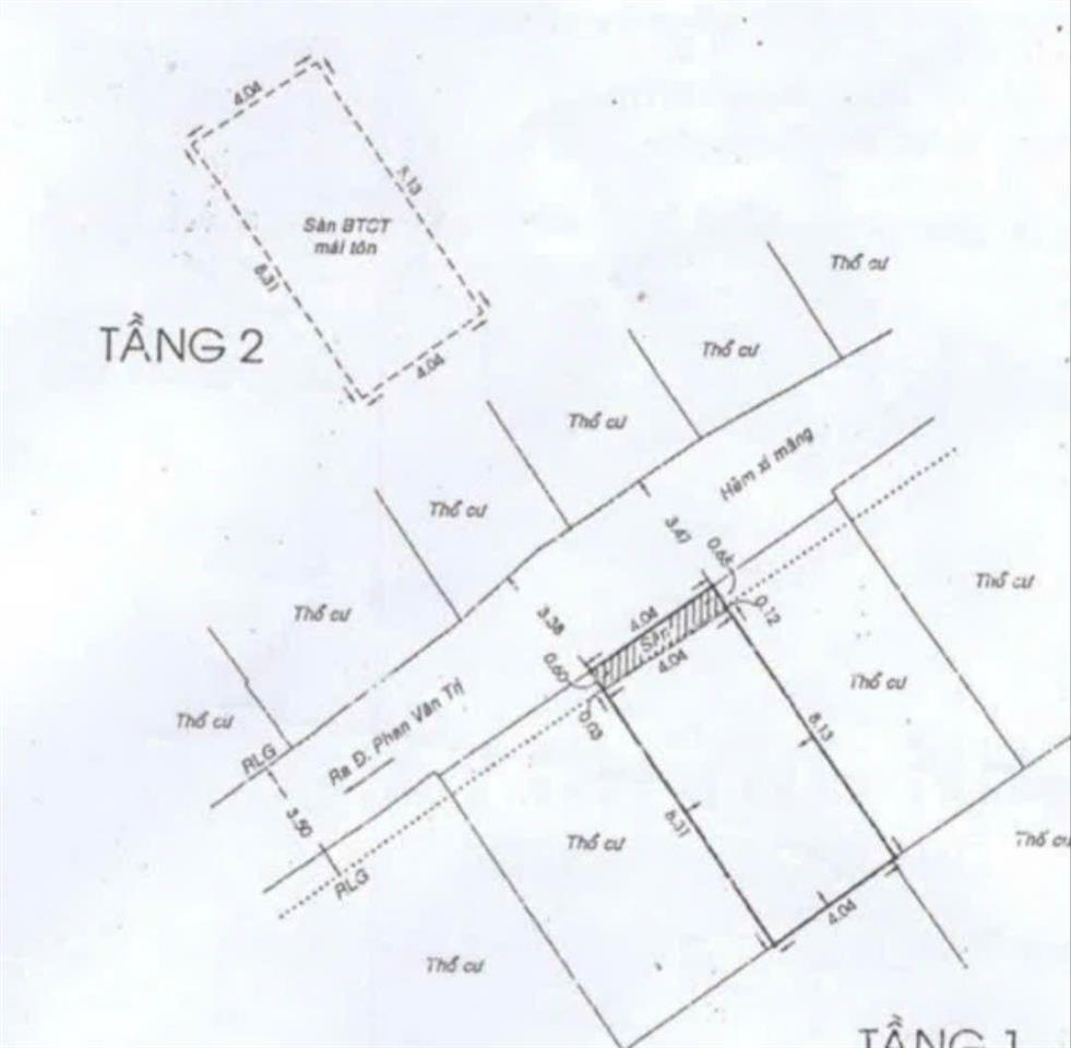 Nhà đẹp ở ngay! bán nhà phan văn trị, bình thạnh, 2 tầng, 4x9m, sổ vuông, chỉ 5.3 tỷ