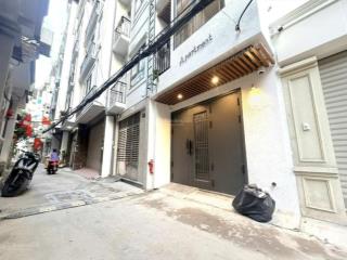 Nhà dòng tiền  apartment lạc long quân, oto đỗ cửa. dt 47m2/7 tầng/12 phòng  giá 19.8 tỷ