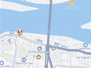 Bán đất an dương vương. ô tô qua đất. view tp ven sông. dt 271m2  giá 35 tỷ