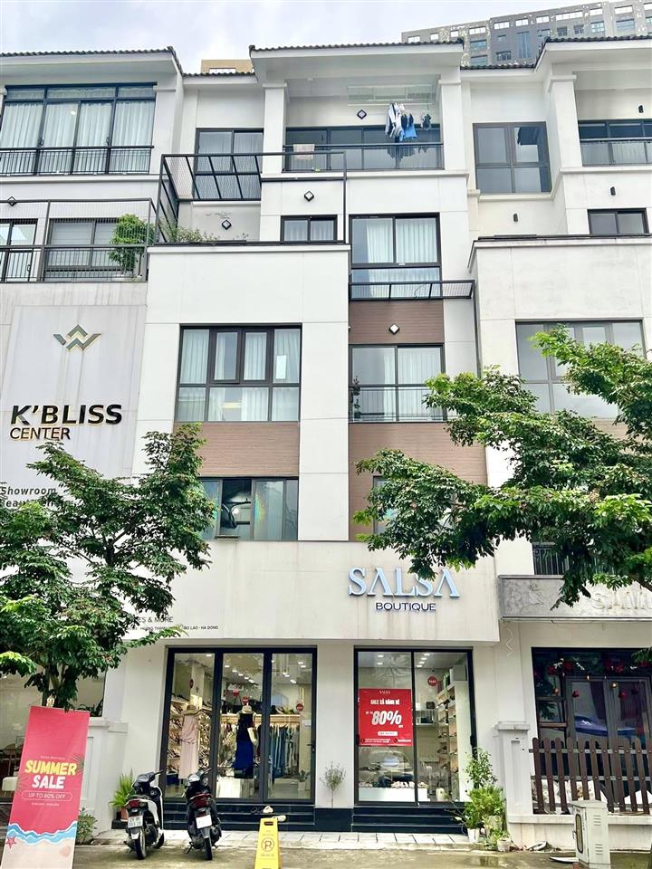 Cho thuê nhà lk khu hoàng thành villas nguyễn văn lộc mỗ lao. nhà mới 100m x 5t, mt 7m. thang máy