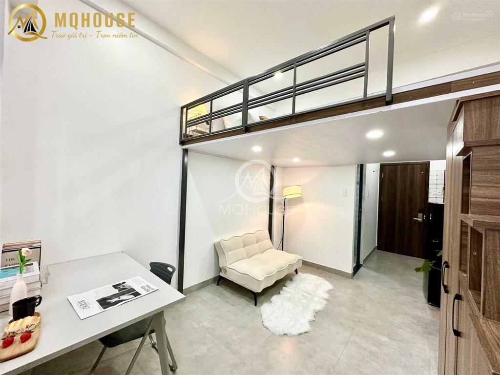 Căn hộ mới xây có gác ni sư huỳnh liên gần đại học văn hiến full nội thất