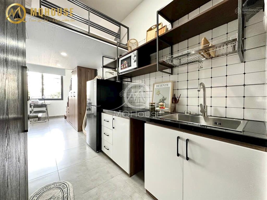 Căn hộ mới xây có gác ni sư huỳnh liên gần đại học văn hiến full nội thất