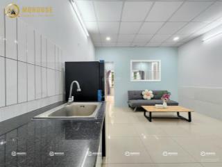 Khai trương căn hộ 1pn cửa sổ ngay lũy bán bích  độc lập gần văn hiến  full nội thất