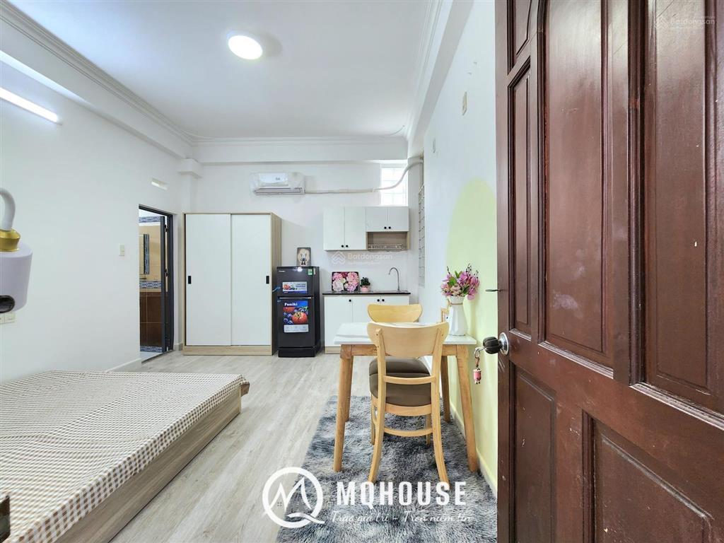 Căn hộ studio full nội thất ngay nhất chi mai  hoàng hoa thám gần etown cộng hòa