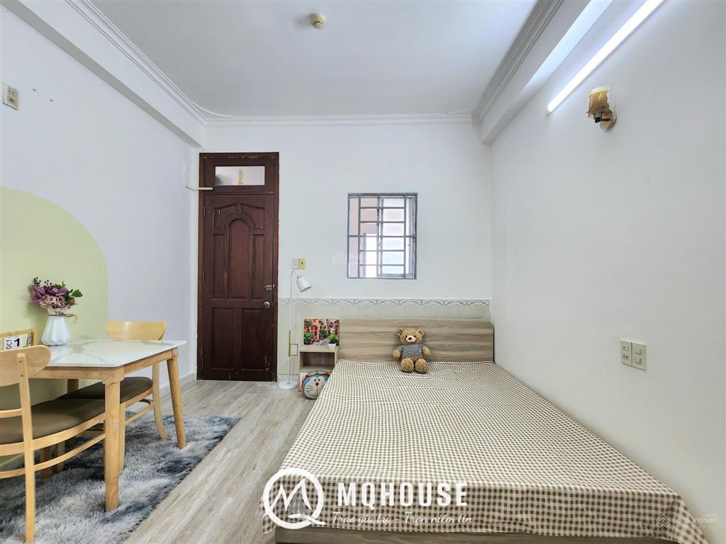 Căn hộ studio full nội thất ngay nhất chi mai  hoàng hoa thám gần etown cộng hòa