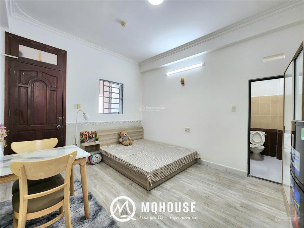 Căn hộ studio full nội thất ngay nhất chi mai  hoàng hoa thám gần etown cộng hòa