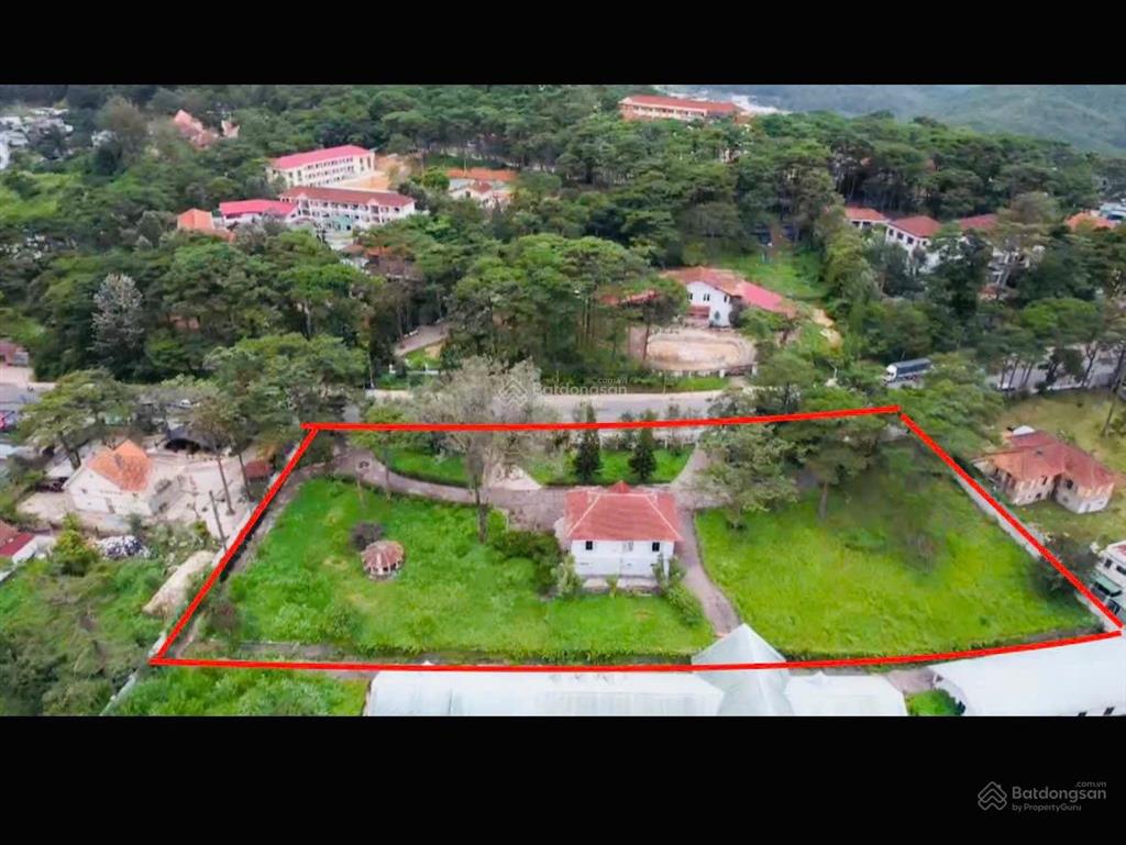 Bán lô đất hiếm 8900m2  mặt tiền đường hùng vương  trung tâm tp. đà lạt