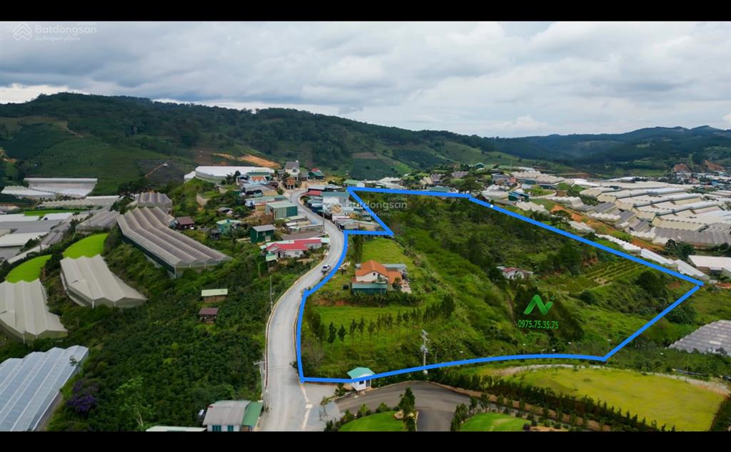 Bán quỹ đất 4,6ha  phường lâm viên mới (xã lát cũ) view săn mây rất đẹp