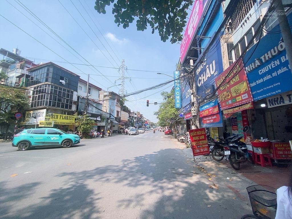 7,5 tỷngõ thông kinh doanh 40mx6 tầng thang máy mặt tiền rộng phố minh khai