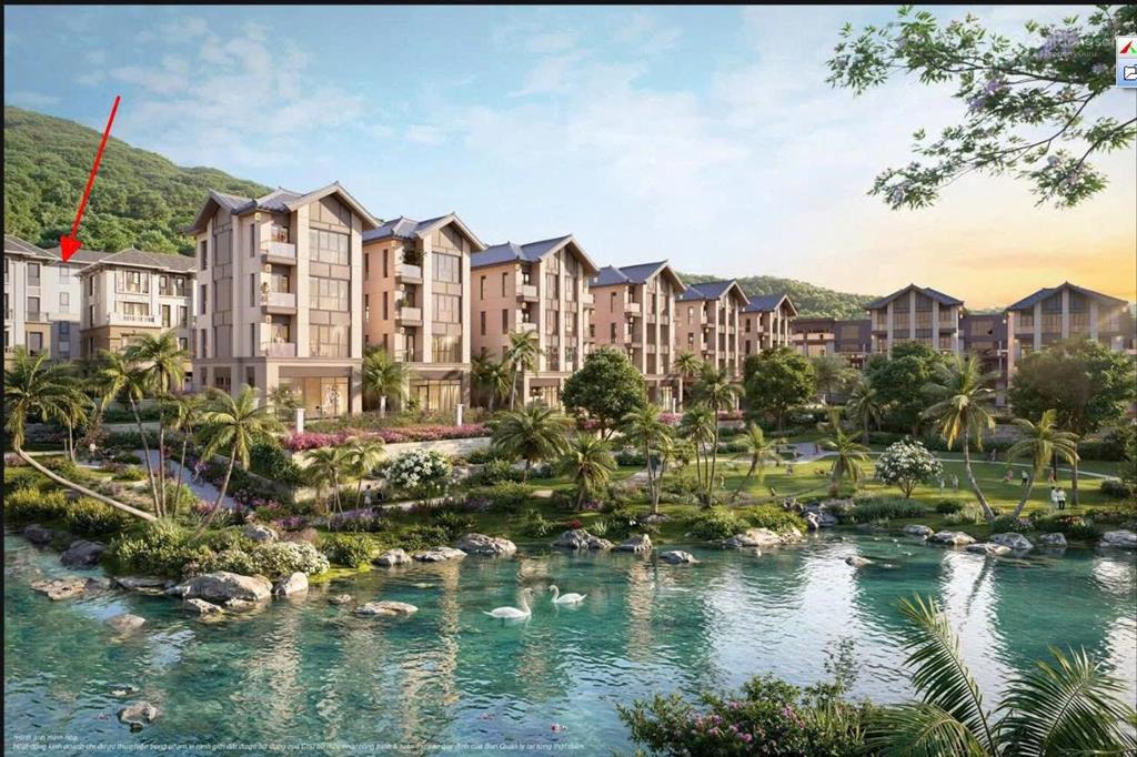 Biệt thự bạch vân giá tốt, những căn cuối cùng giáp suối , khai thác dòng tiền , nghỉ dưỡng , sổ đỏ