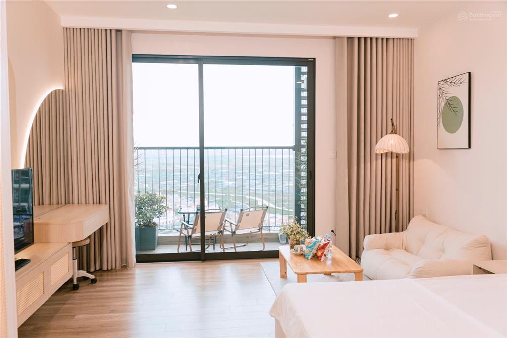 Studio full nội thất, thiết kế có guu, sẵn sàng cho thuê homestay tại ecopark