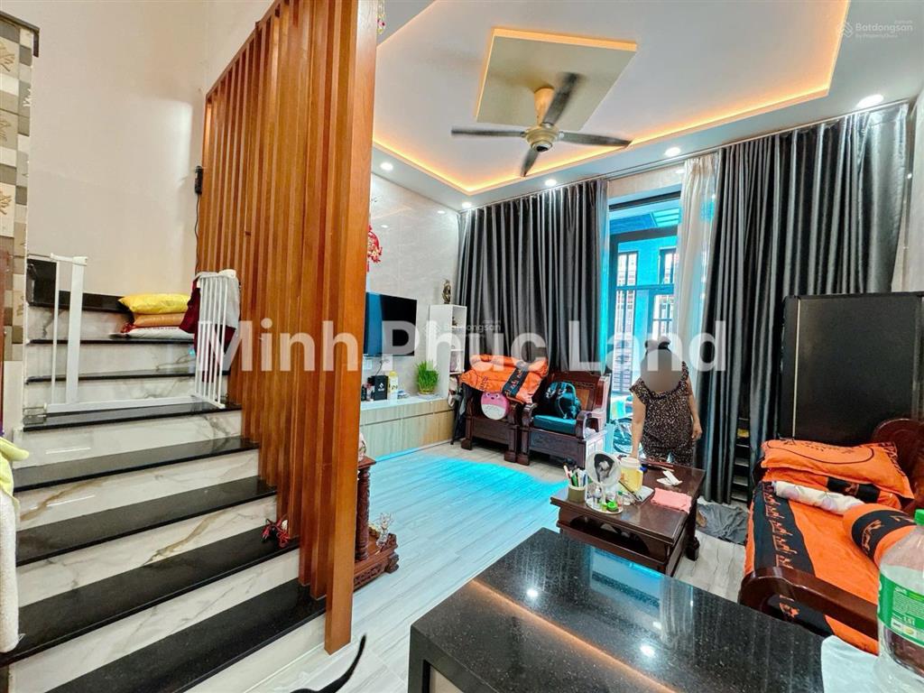 Nhà 3 tầng btct ngang 5m  dts 105m2 huỳnh tấn phát, p.phú thuận quận 7  kdc hiện hữu hoàn công