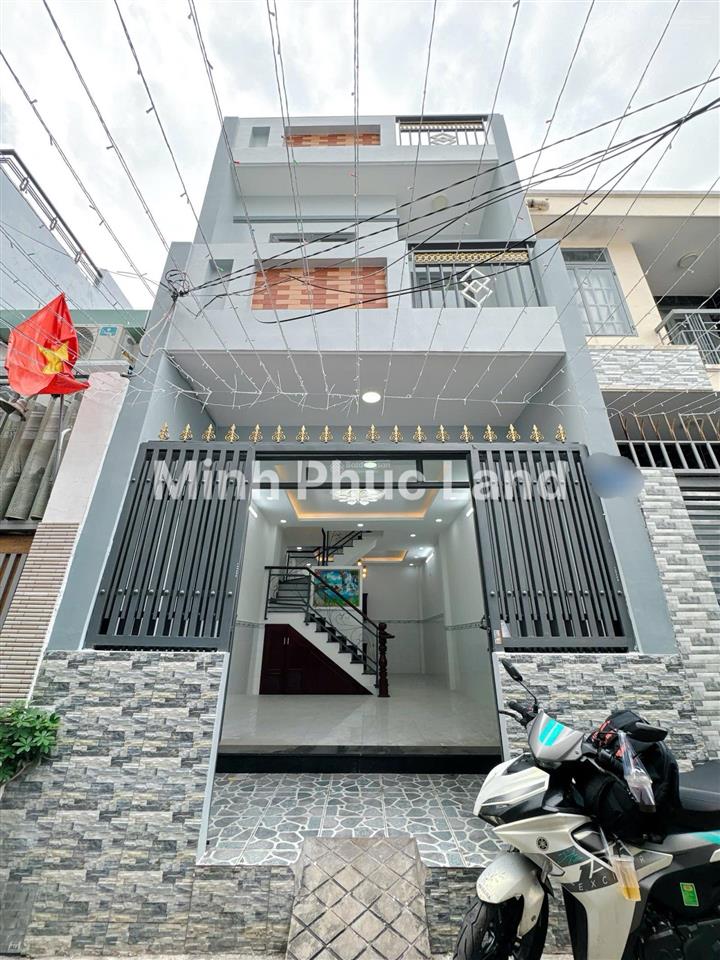 Nhà mới đẹp p. tân hưng  cạnh kdc him lam quận 7  4m x 10m  sổ hồng riêng hoàn công đủ