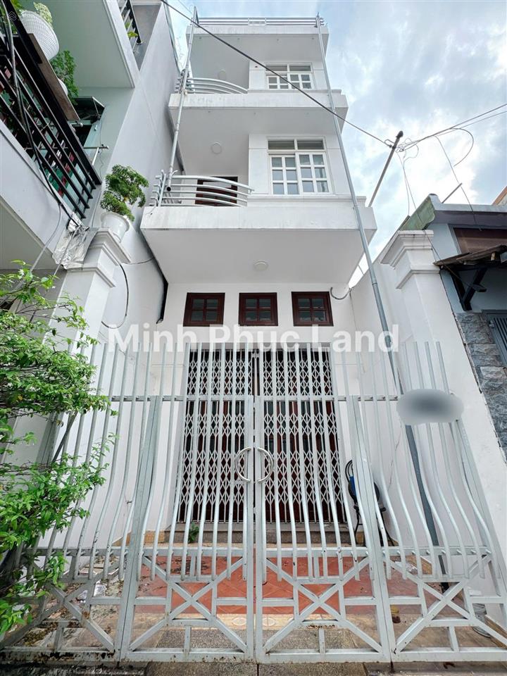 Nhà 4 tầng đúc gần hoàng trọng mậu p. tân hưng  hẻm xe hơi 4x15m  4pn  6 tỷ