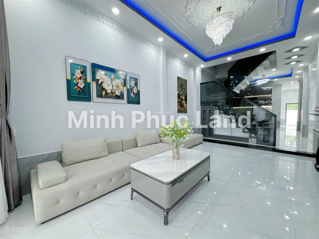 Nhà đẹp sát hxh lý phục man quận 7  4x26m 4pn full nội thất  6.39tỷ