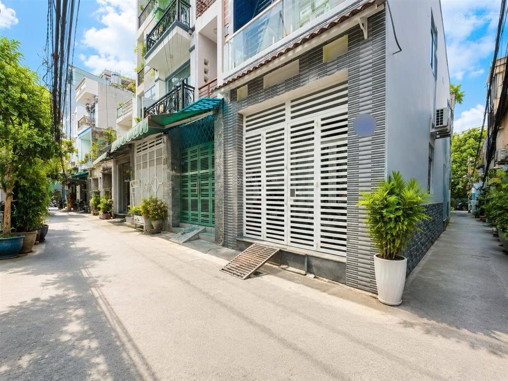 Nhà 4 tầng đúc sát mặt tiền dương bá trạc, p.1 quận 8 46m 4pn hoàn công