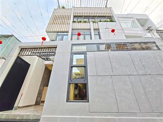 Nhà xây mới 100% đẹp lung linh 2 lầu st hẻm 4m huỳnh tấn phát, quận 7