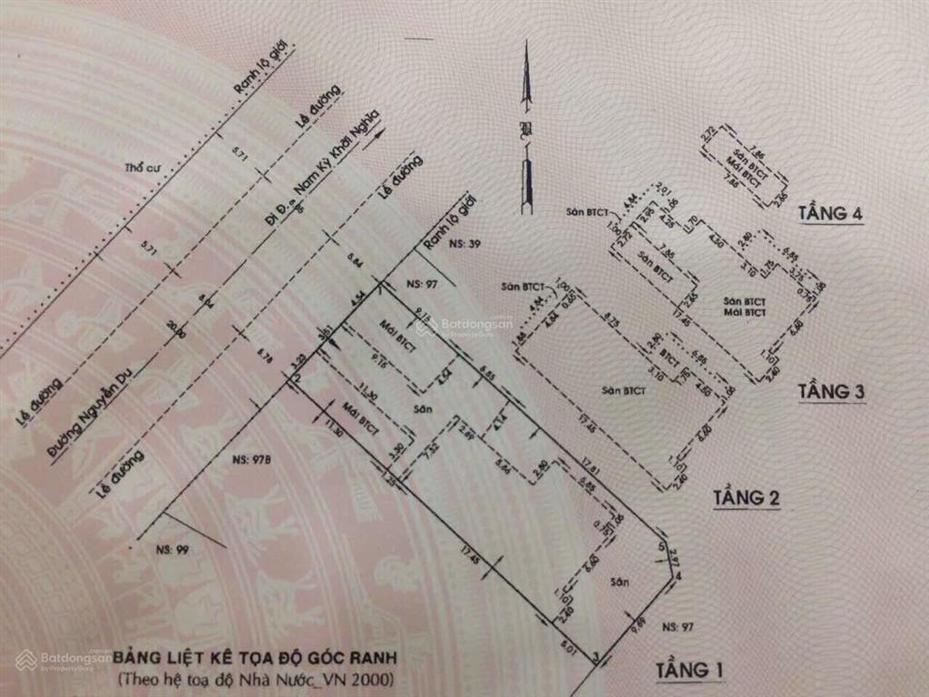 Siêu phẩm khan hiếm| mặt tiền nguyễn du p. bến thành| dt 11x37| 4 lầu| giá 430 tỷ