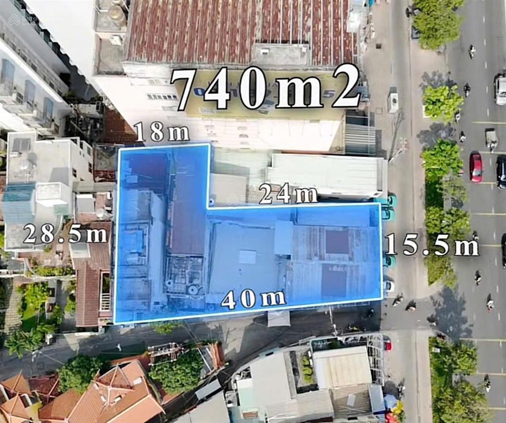 Siêu phẩm|đất lớn mt điện biên phủ p. 15 quận bình thạnh| dt 15x40m| ctxd 2 hầm+10 tầng| 400 tỷ