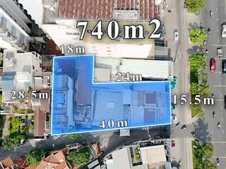 Siêu phẩm|đất lớn mt điện biên phủ p. 15 quận bình thạnh| dt 15x40m| ctxd 2 hầm+10 tầng| 400 tỷ