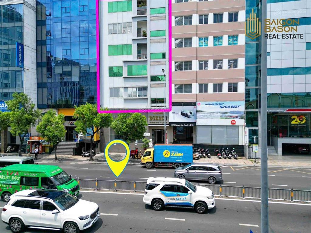 Siêu phẩm| tòa nhà văn phòng nguyễn văn trỗi, tân bình| dt 11x16| hầm + 10 tầng| hđt 260tr| 135 tỷ