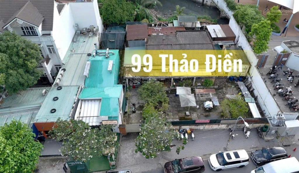 Khan hiếm | khuôn đất lớn góc 2 mt thảo điền p. an khánh | dt 30x27 | ctxd 15 tầng | 290 tỷ