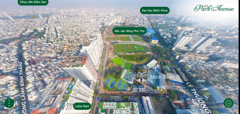 Bán ch tại the park avenue, 7,25 tỷ, 66,5m2, view đẹp, uy tín